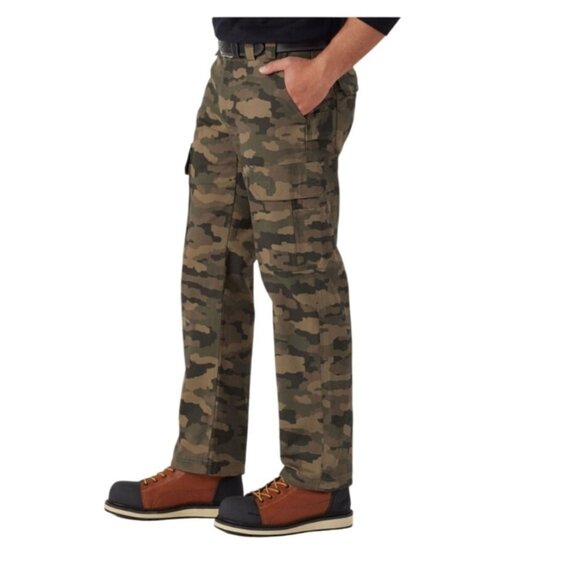 Duluth Camo Relaxed Fit Duluthflex Fire Hose Cargo Pants